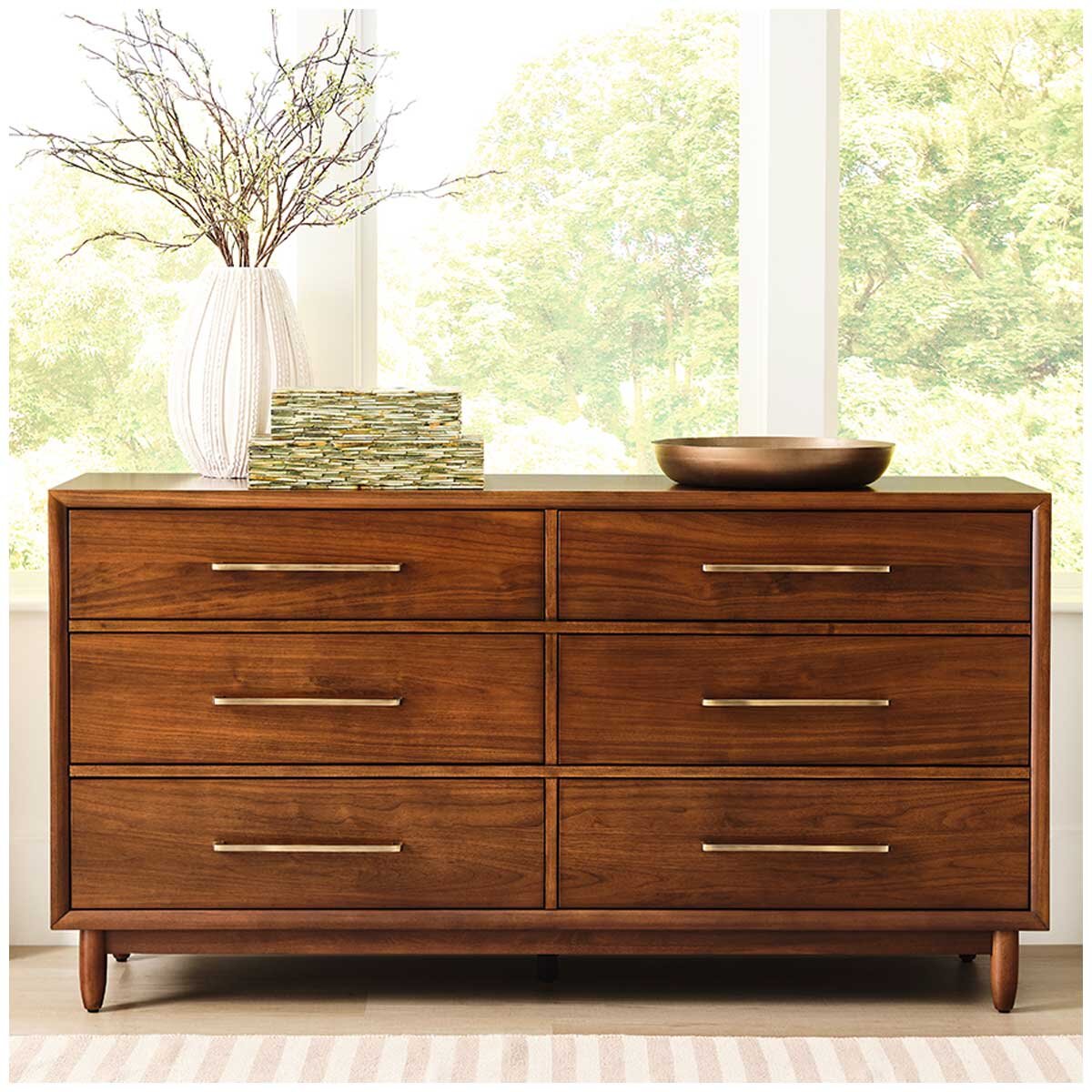 Northridge Home Marina Del Rey Dresser With 6 Drawers - SuperSaverAU - view 4