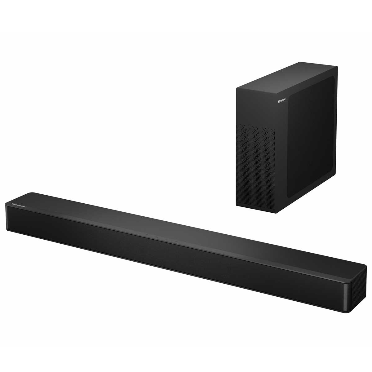 Hisense 2.1CH Soundbar With Wireless Subwoofer HS2100 - Connectivity-Optimized Audio Experience