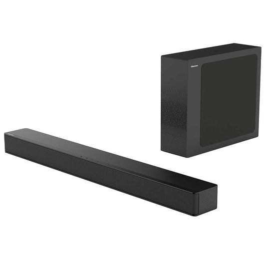 Hisense 2.1CH Soundbar With Wireless Subwoofer HS2100 - Connectivity-Optimized Audio Experience