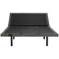 Sealy Ascent Adjustable Bed Base Queen - Dual Massage, Child Lock, SmartGUARD, Charcoal - ASC-ADJ-QUN