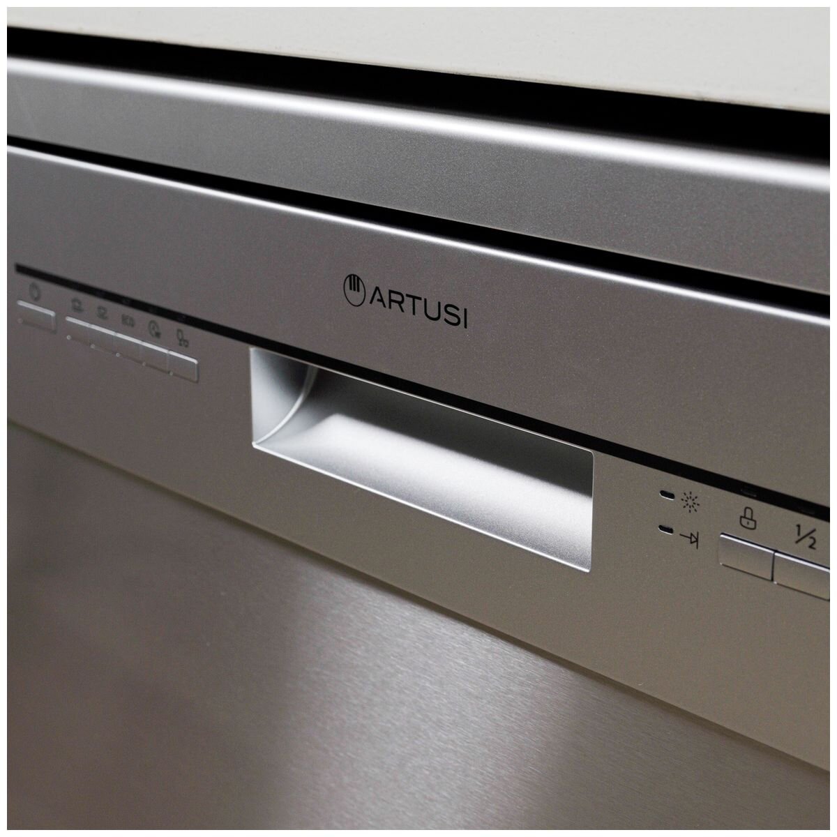 Artusi 60cm Freestanding Dishwasher 13 Place Settings - Stainless Steel, LED Display - ADW4001X