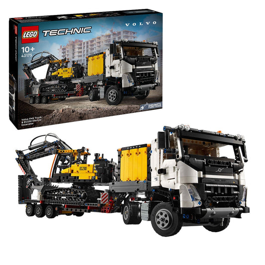 LEGO Technic Volvo FMX Truck And EC230 Electric Excavator 42175
