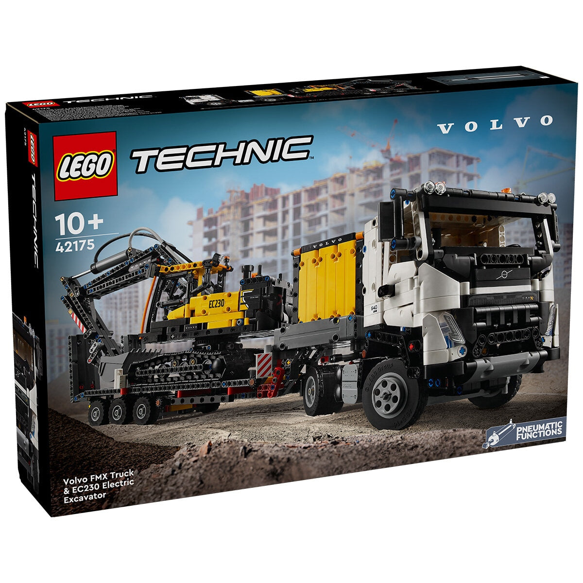 LEGO Technic Volvo FMX Truck And EC230 Electric Excavator 42175 - SuperSaverAU - view 10