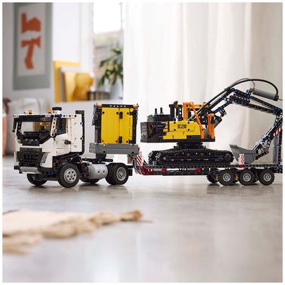 LEGO Technic Volvo FMX Truck And EC230 Electric Excavator 42175