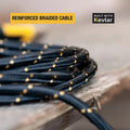 Dewalt 1.2m Kevlar Lightning to USB-C Charging Cable - Durable & Reliable - SuperSaverAU - view 3