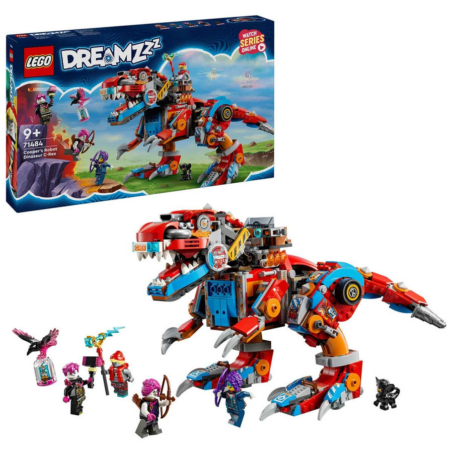 LEGO DREAMZzz Cooper’s Robot Dinosaur C-Rex Toy 71484 - SuperSaverAU - view 1