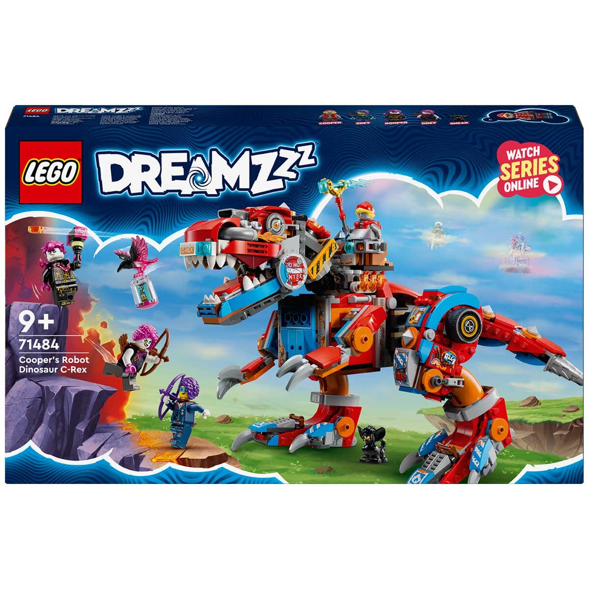 LEGO DREAMZzz Cooper’s Robot Dinosaur C-Rex Toy 71484 - SuperSaverAU - view 8