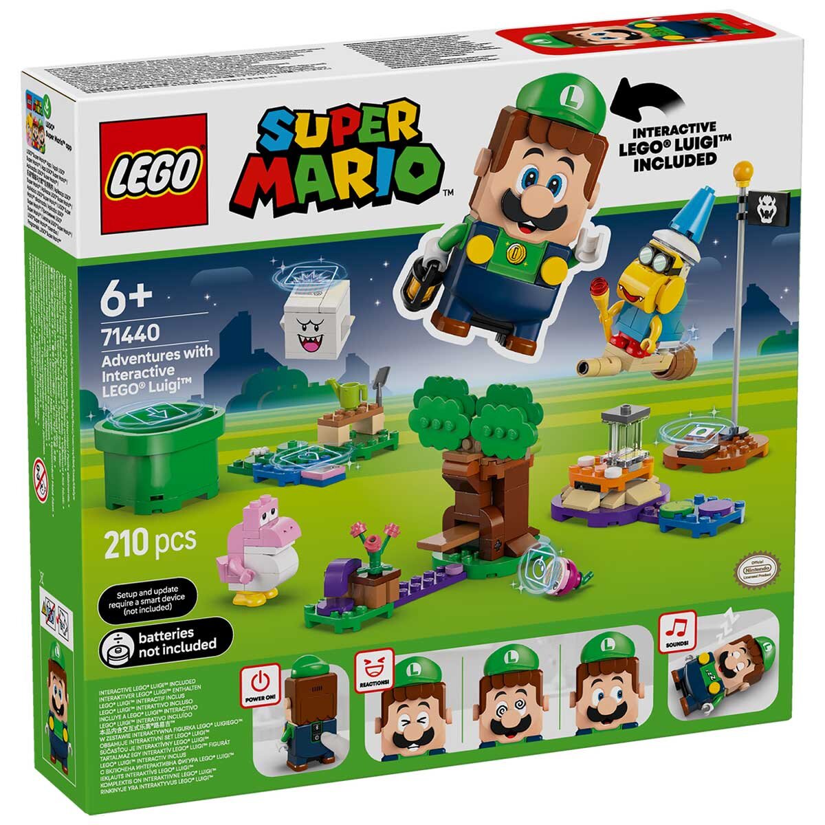 LEGO Super Mario Adventures With Interactive LEGO Luigi 71440