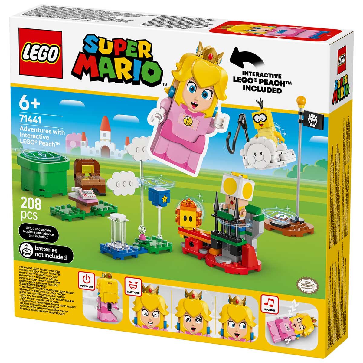 LEGO Super Mario Adventures with Interactive LEGO Peach 71441 - SuperSaverAU - view 8