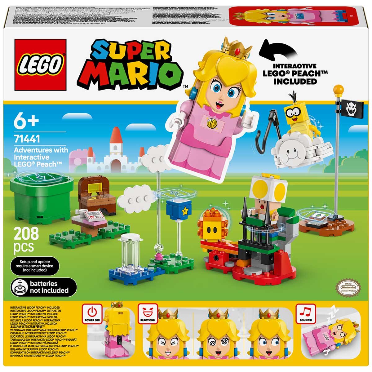 LEGO Super Mario Adventures with Interactive LEGO Peach 71441 - SuperSaverAU - view 9