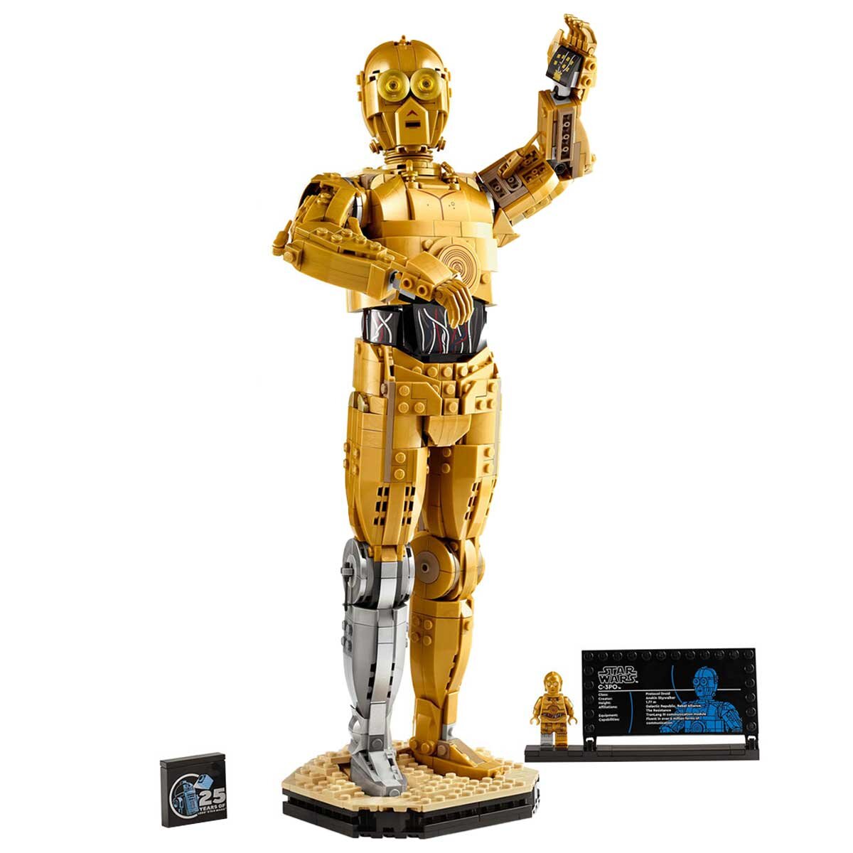 LEGO Star Wars C-3PO Buildable Droid Figure 75398 - SuperSaverAU - view 2