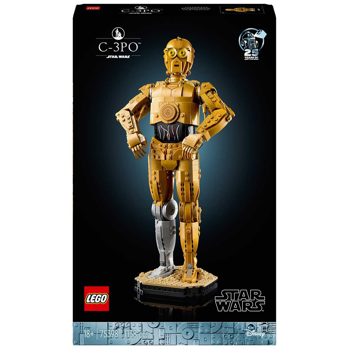 LEGO Star Wars C-3PO Buildable Droid Figure 75398 - SuperSaverAU - view 7