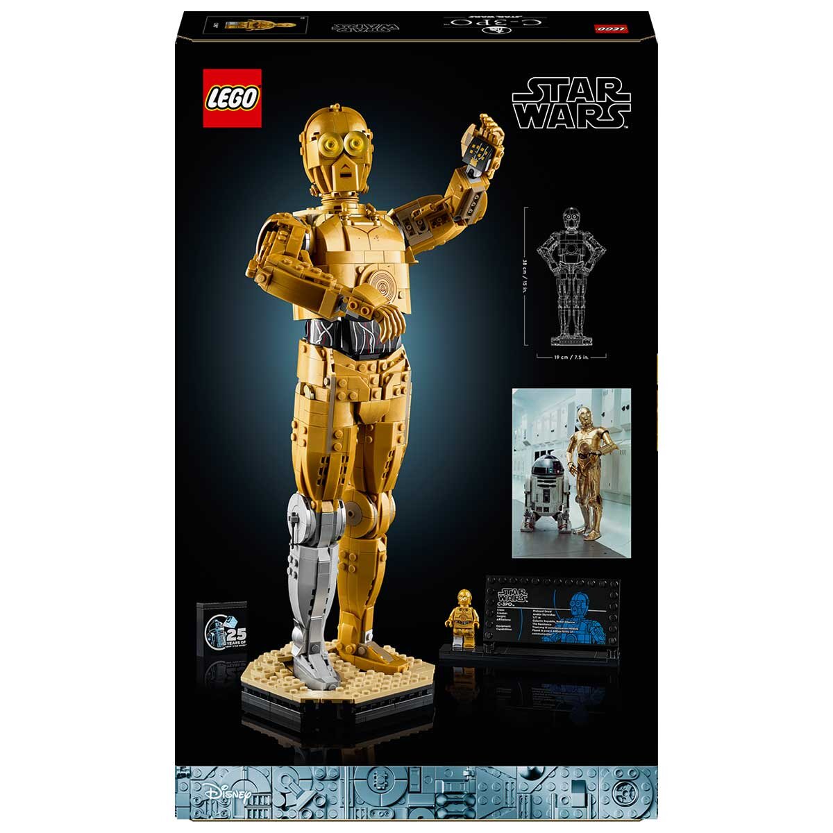 LEGO Star Wars C-3PO Buildable Droid Figure 75398 - SuperSaverAU - view 9