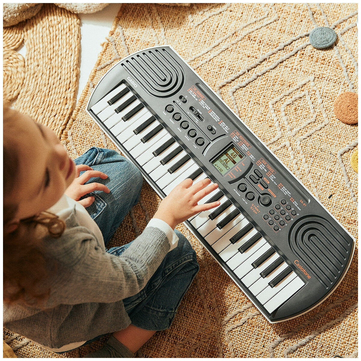 Casio Casiotone 44 Key Portable Mini Keyboard SA81