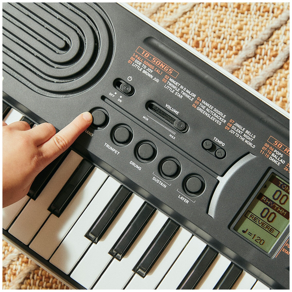 Casio Casiotone 44 Key Portable Mini Keyboard SA81 - SuperSaverAU - view 5