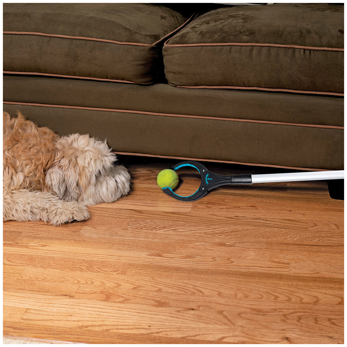 BirdRock Home Grabber Tool 2 Pack - Lightweight Ergonomic Reacher with Rubber Grip & Magnet