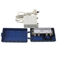Antsig Dual Output Masthead Amplifier - UV Stabilised ABS, Indoor/Outdoor TV Signal Booster AP700