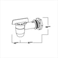 Tumbleweed Worm Farm Tap - 3/4 Inch - UV Protected - Drip Free Seal - SuperSaverAU - view 2