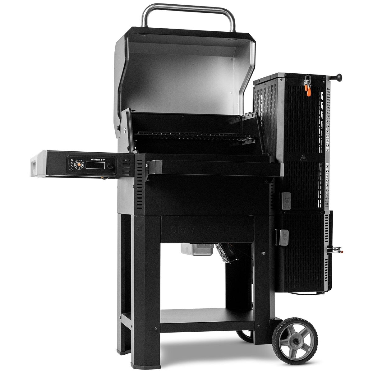 Masterbuilt Gravity Series 600 Digital Charcoal Smoker BBQ - App Control, Black - MB20041423