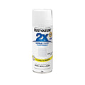 Rust Oleum 2X Ultra Cover Spray Paint - Semi Gloss White 340g - 0.34L - Fast-Drying - SuperSaverAU - view 1