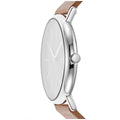 Skagen Signatur Brown Leather Men's Watch SKW6578 - SuperSaverAU - view 5