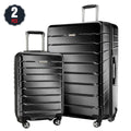 Ricardo Beverly Hills Vista Point Luggage Set 2 Piece Black - SuperSaverAU - view 1