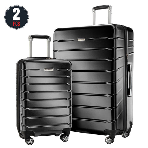 Ricardo Beverly Hills Vista Point Luggage Set 2 Piece Black - SuperSaverAU - view 1