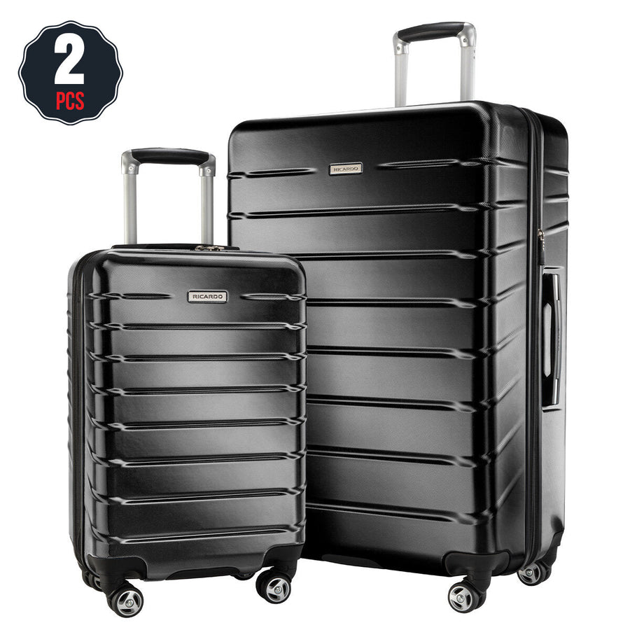 Ricardo Beverly Hills Vista Point Luggage Set 2 Piece Black - SuperSaverAU - view 1