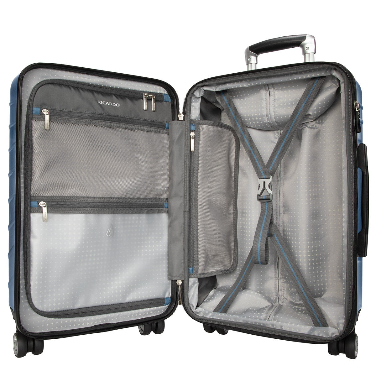 Ricardo Beverly Hills Vista Point Luggage Set 2 Piece Blue - SuperSaverAU - view 3