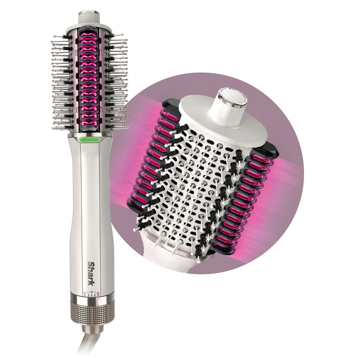Shark SmoothStyle Heated Comb Hair Straightener, Wet & Dry Modes, 0.72 kg - SuperSaverAU - view 3