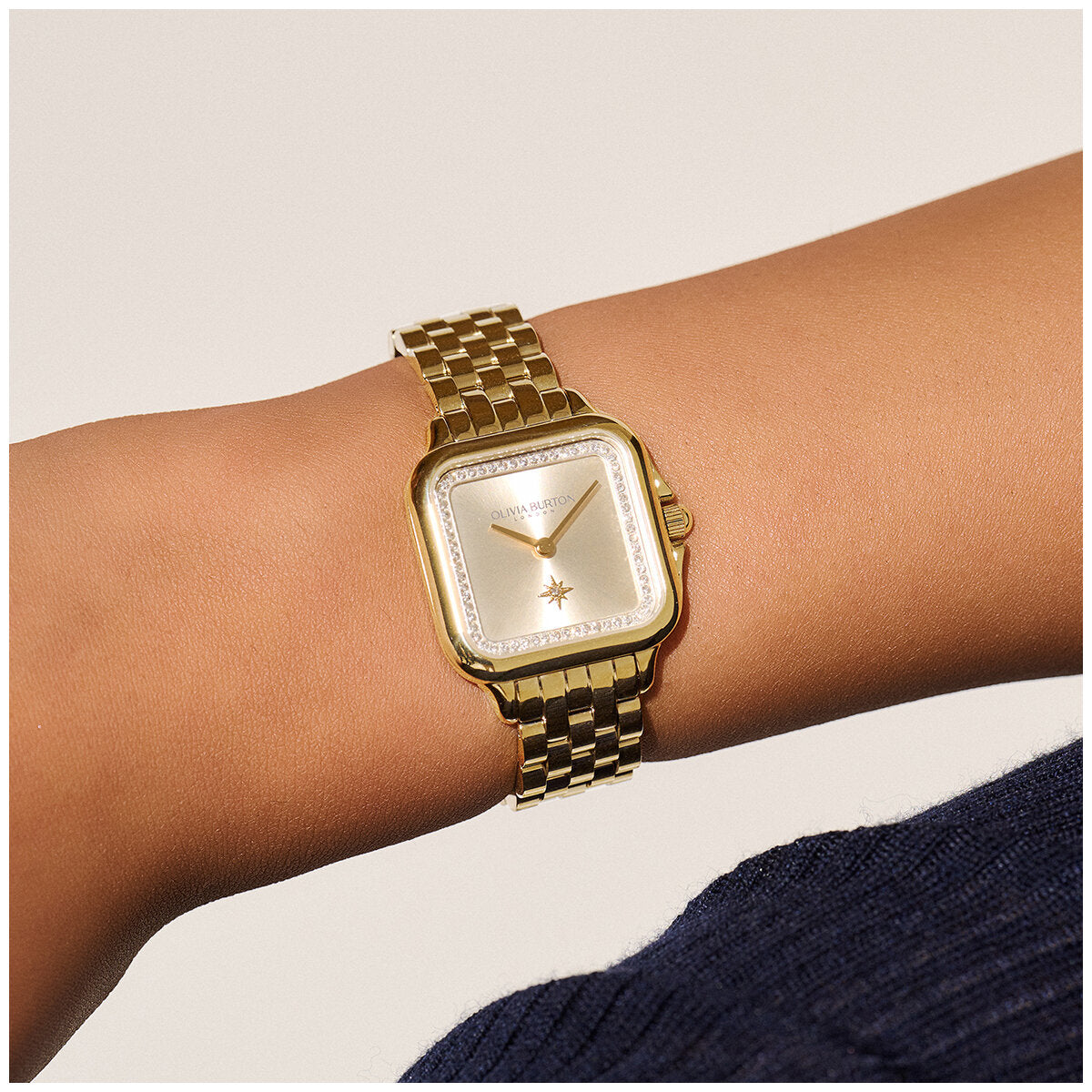 Olivia Burton Gold Steel Dial Women's Watch 24000084 - SuperSaverAU - view 5