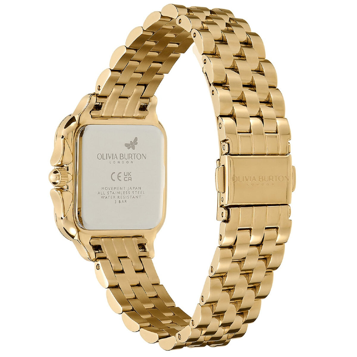 Olivia Burton Gold Steel Dial Women's Watch 24000084 - SuperSaverAU - view 3