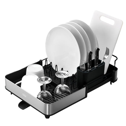 Joseph Joseph Extend Steel Dish Rack Black