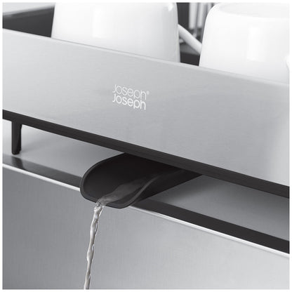 Joseph Joseph Extend Steel Dish Rack Black