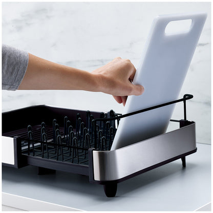 Joseph Joseph Extend Steel Dish Rack Black