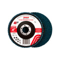 Josco 125mm 40 Grit Zirconia Flap Disc for Fast Grinding & Weld Removal