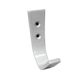 Adoored White Nuvo Deco Hook - 29mm Aluminium - Timeless Design - SuperSaverAU - view 1