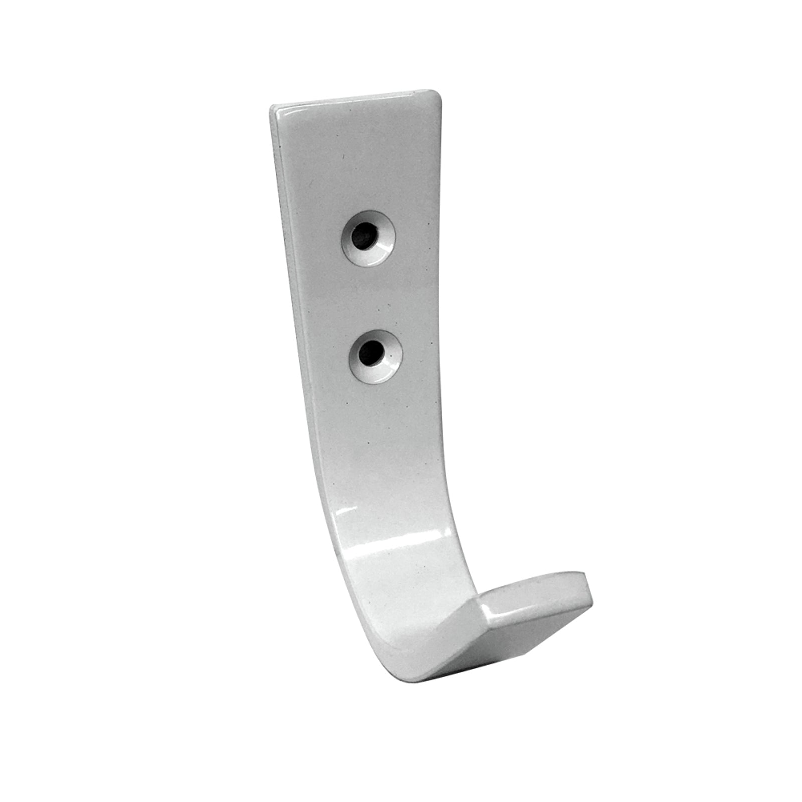 Adoored White Nuvo Deco Hook 29mm Aluminium Powder Coated