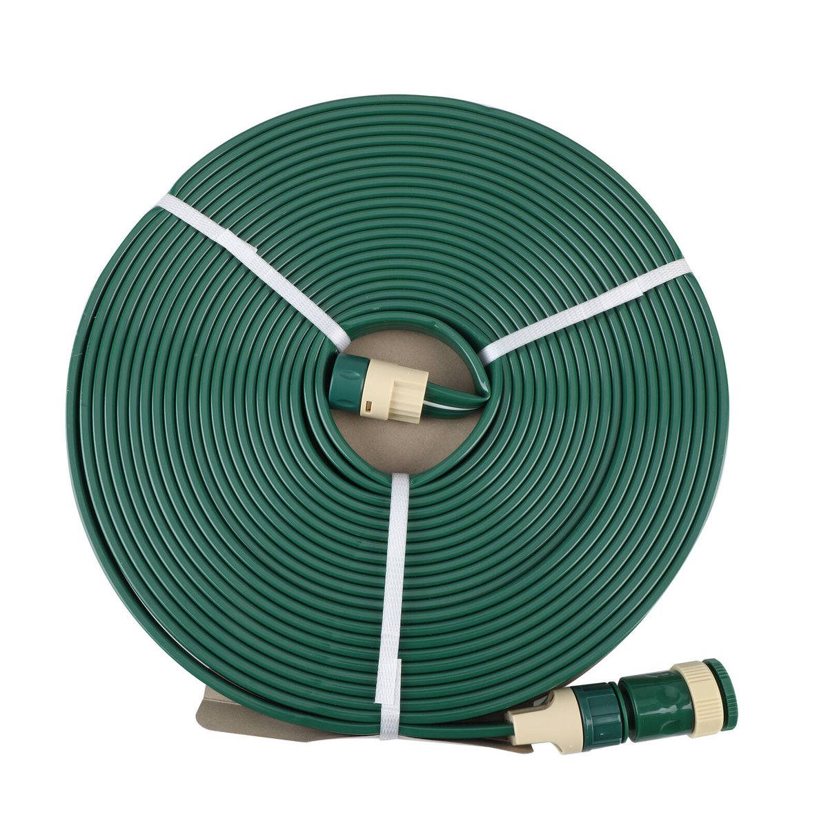 Garden Basics 15m Flat Soaker Hose - UV Stabilised PVC - Green - Efficient Irrigation - SuperSaverAU - view 5