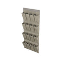 Flexi Storage Wardrobe Ash 16 Pocket Hanging Organiser - 440mm x 1120mm - Space-efficient Storage - SuperSaverAU - view 1