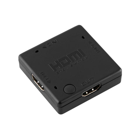 Antsig 4K Adaptor - HDMI 3 Way Switch - Compact - Plastic - Easy Use - SuperSaverAU - view 1
