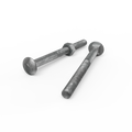 Zenith M8 x 100mm Hot Dip Galvanised Cup Head Bolts Nuts 25 Pack - SuperSaverAU - view 3