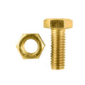 Pinnacle Hex Bolt and Nut - M6 x 16mm - Yellow Zinc - Hi Tensile - 10 Pack - SuperSaverAU - view 1