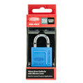 Lockwood 30mm Alloy Silicon Padlock - Brass with Silicone Jacket