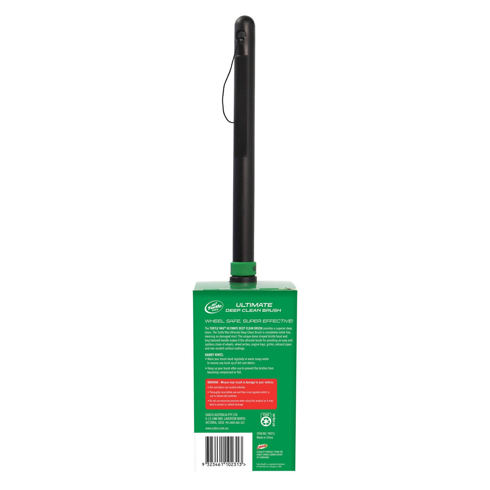 Turtle Wax Ultimate Deep Clean Brush - Wire-Free, Non-Scratch