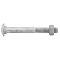 Zenith Hot Dip Galvanised M10 x 180mm Cup Head Bolts Nuts 12 Pack - SuperSaverAU - view 2