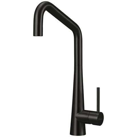 Oliveri Essente square gooseneck mixer tap - Brushed Black, 316 Stainless Steel, WELS 5 Star - SS31670-BL