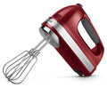 KitchenAid KHM926 Artisan Hand Mixer - 85W, Empire Red, Nine Speeds, Soft Start - 93810
