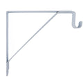 Carinya Closet Rod Bracket 305x265x25mm White Steel Heavy-Duty - SuperSaverAU - view 2