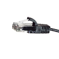 Legrand 2m Cat 6 Black RJ45 UTP Slimline Patch Lead - High-Speed Networking - SuperSaverAU - view 2